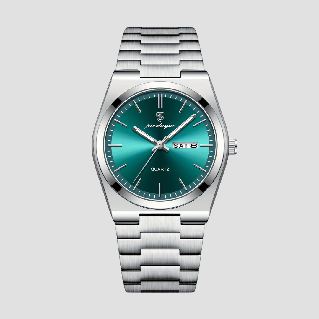 Jacques | Homme Montre Vintage 35 mm Jour/Date