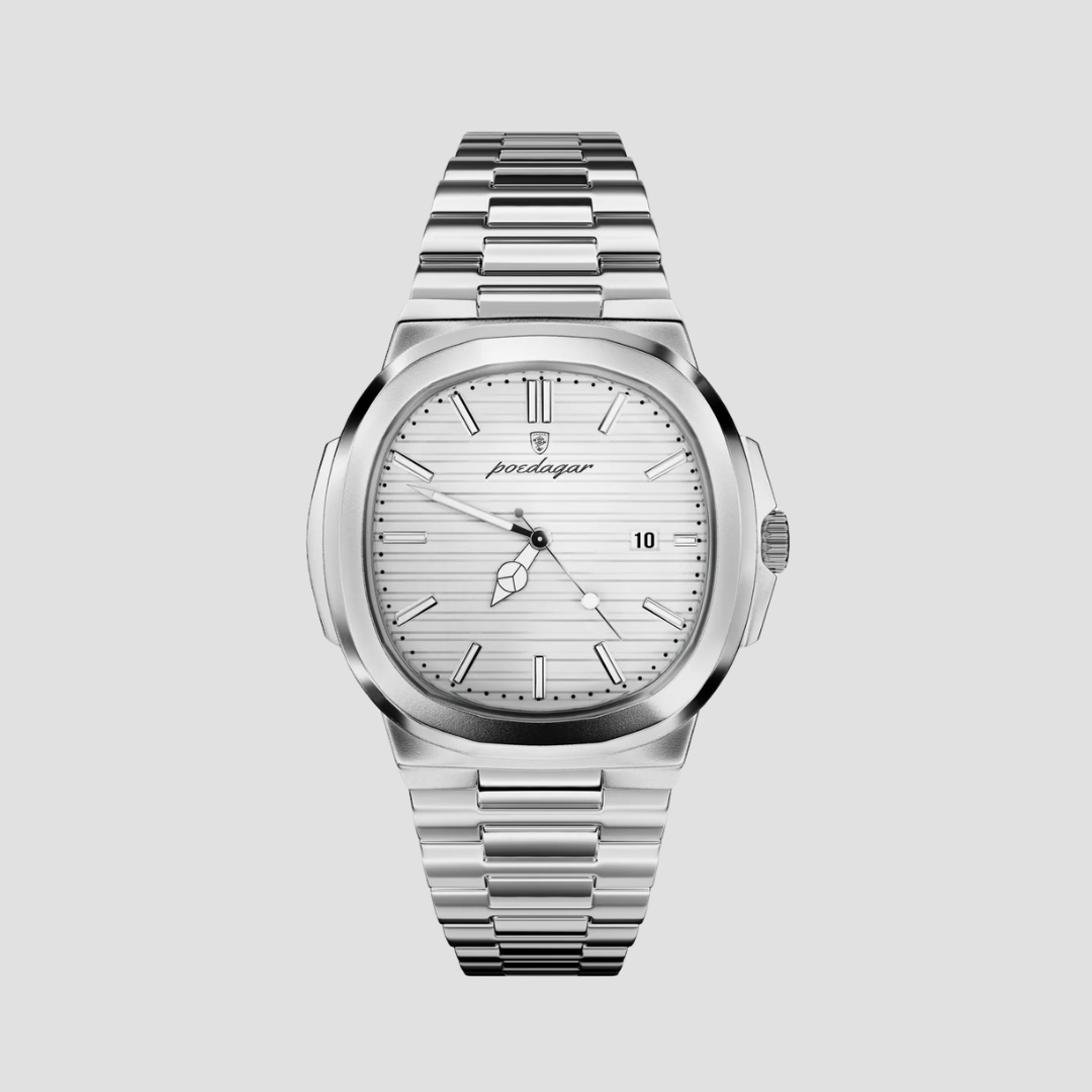 Pascal | Homme Montre 41 mm Acier Inoxydable