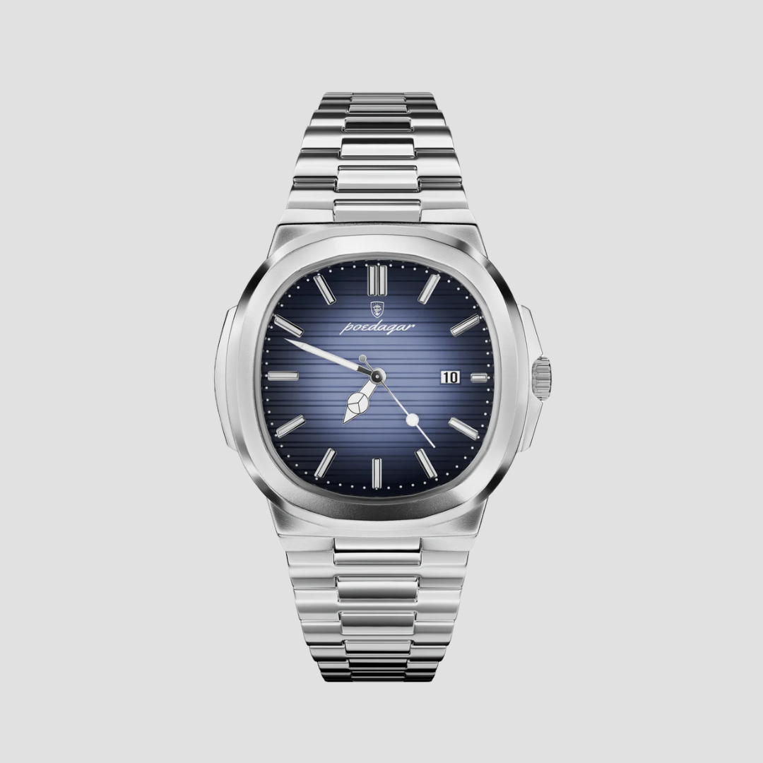 Pascal | Homme Montre 41 mm Acier Inoxydable