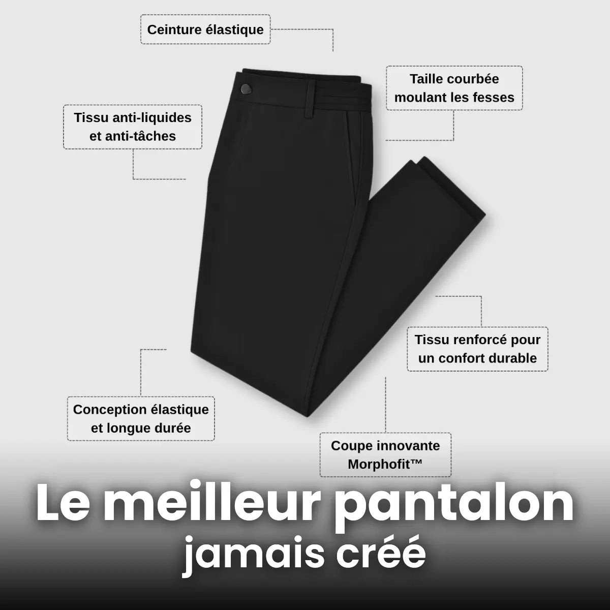 Pantalon Extensible MorphoFit™