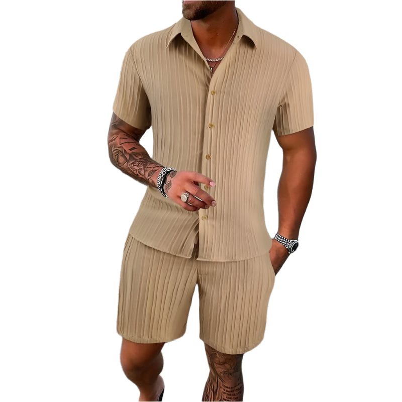 Quinton | 70%OFF Ensemble d'été moderne, respirant et polyvalent pour homme