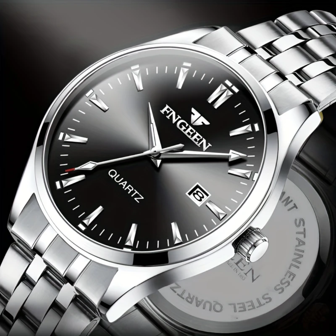 Quentin | Montre Design Homme Quartz avec Affichage Date