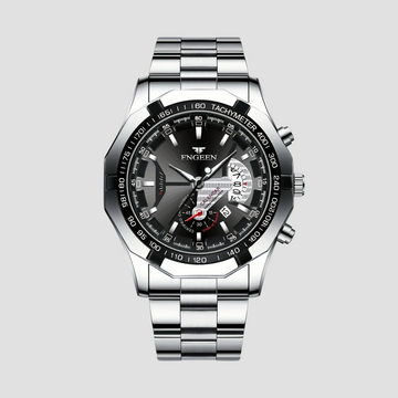 Louis | Homme Montre 44 mm Étanche avec Date