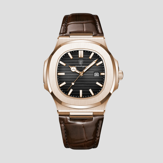 Maurin | Montre Raffinée avec Détail en Cuir