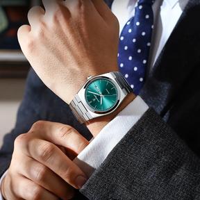 Jacques | Homme Montre Vintage 35 mm Jour/Date