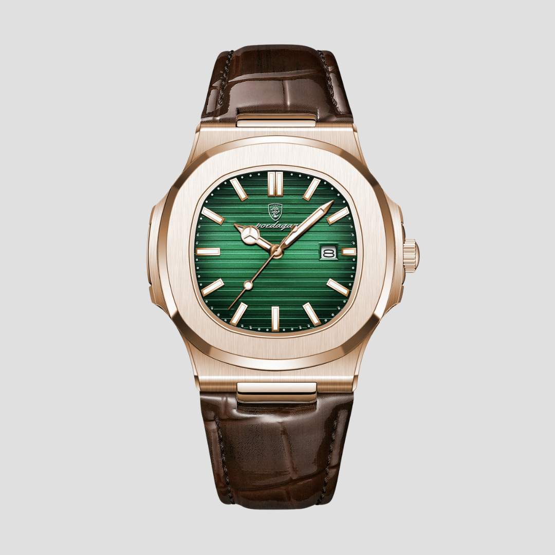 Maurin | Montre Raffinée avec Détail en Cuir