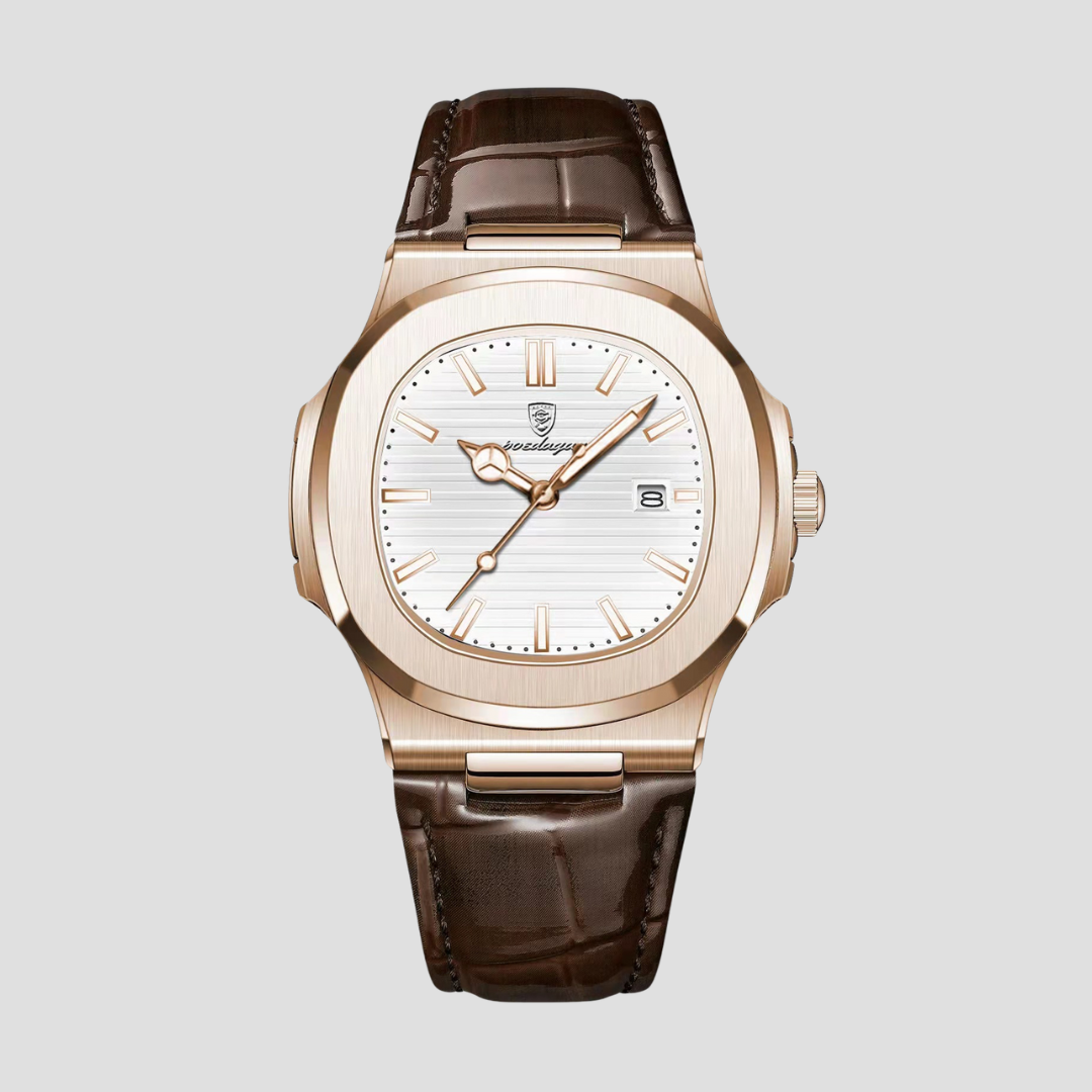 Maurin | Montre Raffinée avec Détail en Cuir