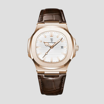 Maurin | Montre Raffinée avec Détail en Cuir