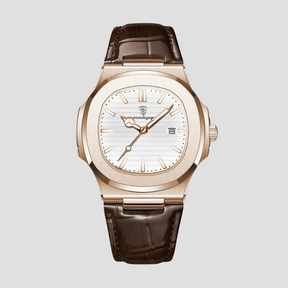 Maurin | Montre Raffinée avec Détail en Cuir