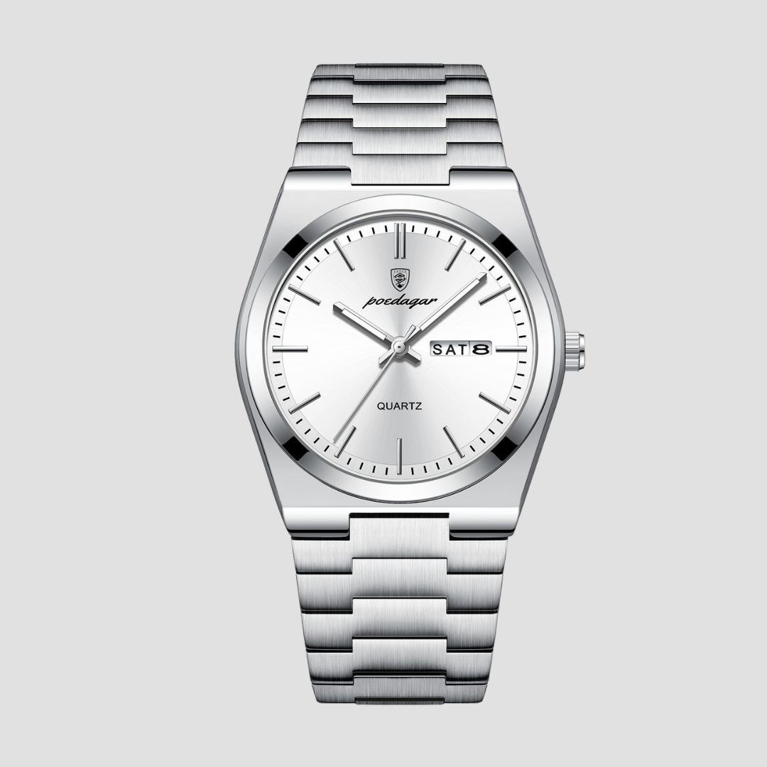 Jacques | Homme Montre Vintage 35 mm Jour/Date