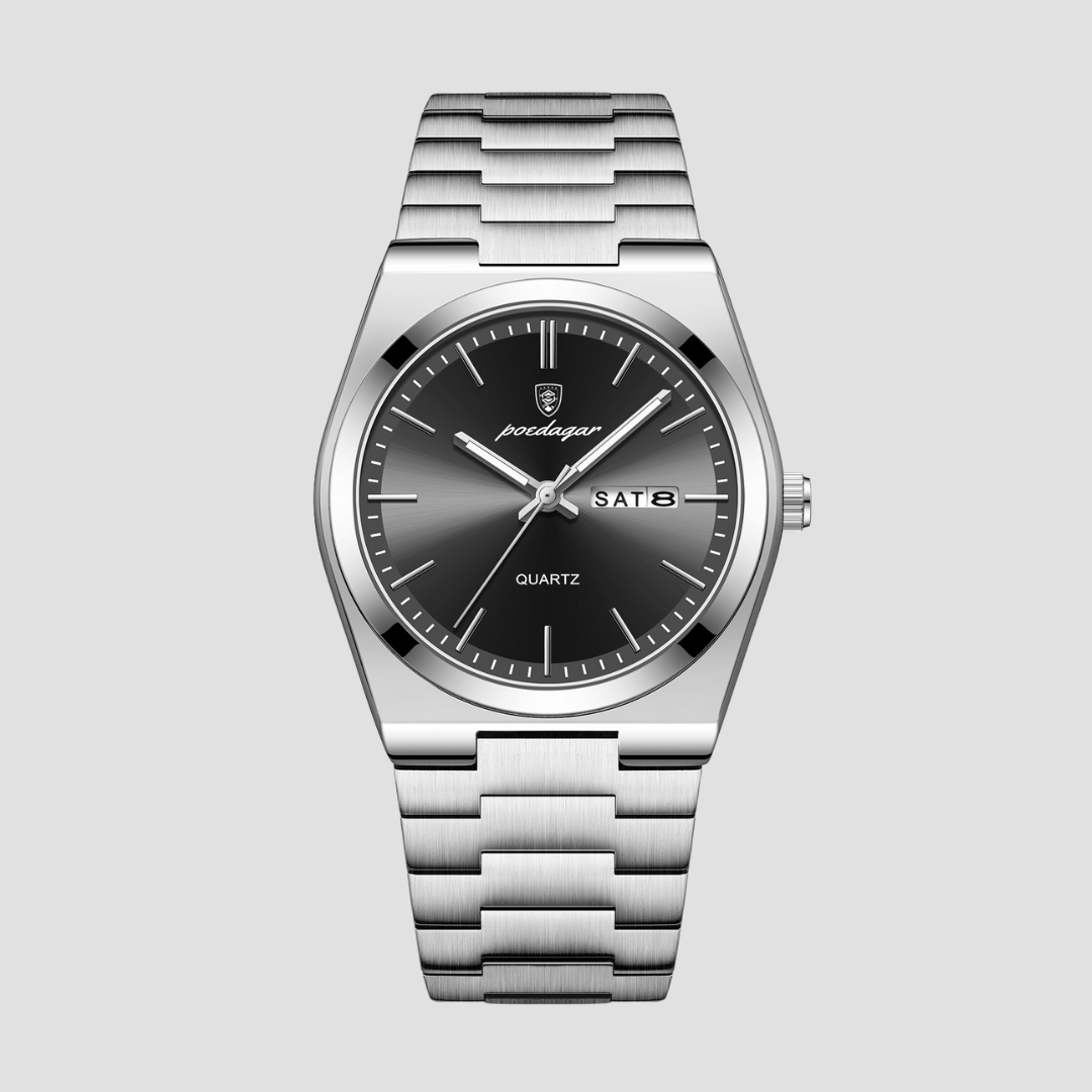 Jacques | Homme Montre Vintage 35 mm Jour/Date