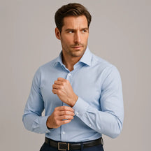 Vesthari - Chemise Infroissable à Coupe Ajustée