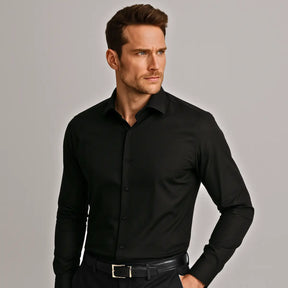 Vesthari - Chemise Infroissable à Coupe Ajustée