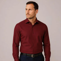 Vesthari - Chemise Infroissable à Coupe Ajustée