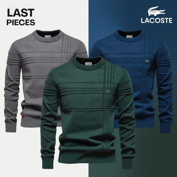 LC Textured Knit Crewneck Sweater