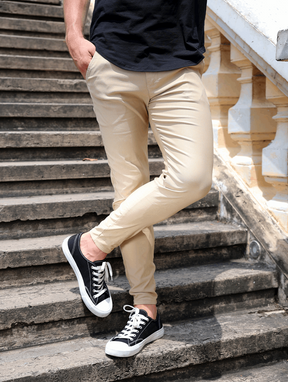 Pantalon extensible Noa - Kaki