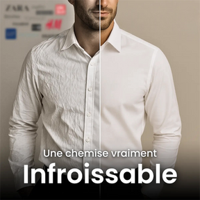 Vesthari - Chemise Infroissable à Coupe Ajustée