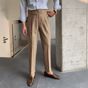 Pantalon Raffiné Élégant Taille Haute