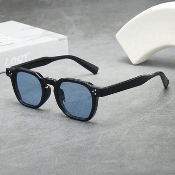 Lunettes de soleil homme rondes écaille